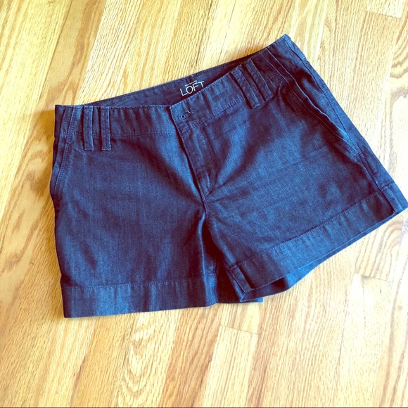 Dark denim jean shorts - Picture 2 of 3